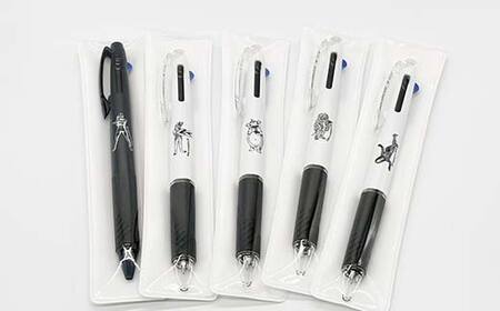 須賀川市 オリジナルウルトラマン3色ペン 5種コンプリートセット