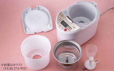 山本電気　家庭用精米機 「Shin Bisen」(YE-RC17A-RD) レッド F7X-0182