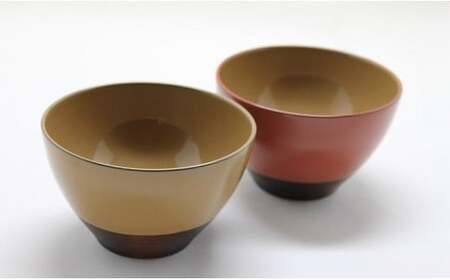 本漆　塗分けカップ花つぼみ　【07208-0230】