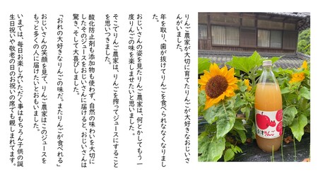りんごジュース まるごとしぼった果汁100% 会津りんご 1,000ml 3本 セット ギフト 人気 お土産 飲み比べ グルメ【07208-0516】