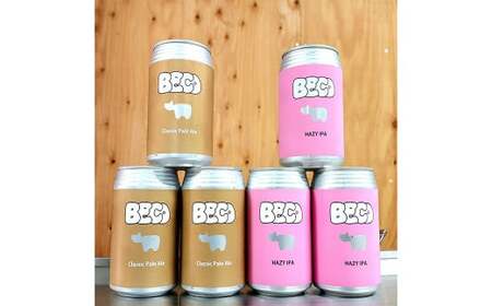 クラフトビールBECO詰め合わせセット 350ml缶 計6本 セット ギフト 人気 お土産 グルメ【07208-0651】