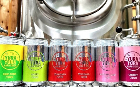 ゆらゆらハードサイダー詰め合わせセット 350ml缶 計８本 セット ギフト 人気 お土産 グルメ【07208-0652】