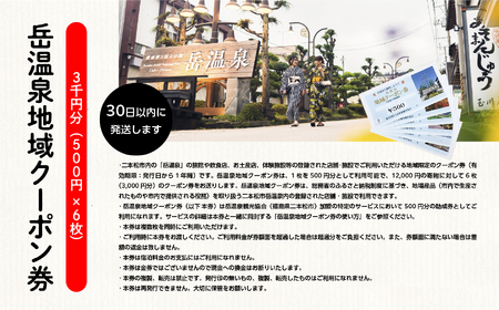 岳温泉地域クーポン券 温泉 岳温泉 旅行【一般社団法人岳温泉観光協会】