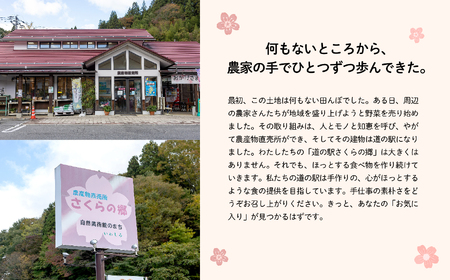 手作り切り餅（あんこときなこ付き）セット【企業組合さくらの郷】