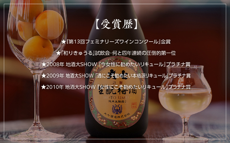 大七酒造「生もと梅酒」720ml×1本【道の駅「安達」智恵子の里】