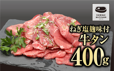 肉 牛肉 味付き 牛タン 400g 1パック 冷凍発送 福島県 田村市