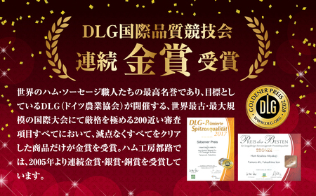 DLG金賞 ベーコン&ウィンナー 6種セット 肉 豚肉 やまと豚 福島県 田村市