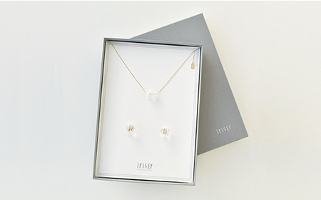 ネックレス・ピアスセット iriser オフショア | ネックレス・ピアス