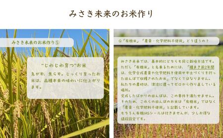 令和7年産 コシヒカリ 玄米 10kg | 農薬・化学肥料不使用 みさき未来