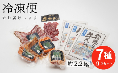 小高ハム 7種9点セット 2.2kg ベーコン ウインナー | ハム