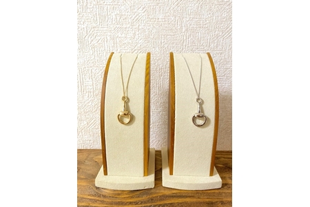 ハーフビットネックレス ゴールド | ネックレス アクセサリー