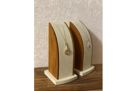 ハーフビットネックレス シルバー | ネックレス アクセサリー