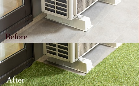 人工芝 ロール1m×10m 芝丈30mm | 南相馬市 ロングパイル