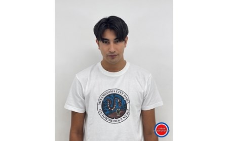 マンホールTシャツ 白 Sサイズ | Tシャツ 福島県