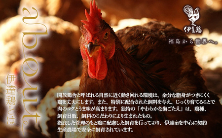 福島ブランド鶏 伊達鶏 むね＆もも串 4本セット おつまみ グルメ チキン BBQ キャンプ バーベキューだてどり 高タンパク F21C-174