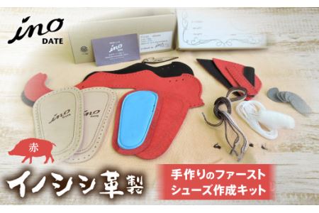 inoDATE ファーストシューズ 【キット・赤】 F20C-116