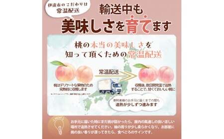 2025年出荷分 《先行予約》 福島の桃 あかつき小玉 青秀 約5kg（20～22玉） 家庭用 伊達市産桃 先行予約 フルーツ 果物 もも モモ momo F20C-585