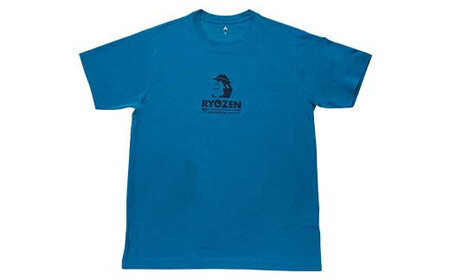 モンベルコラボ商品 RYOZEN Tシャツ ターコイズ XL F21C-283