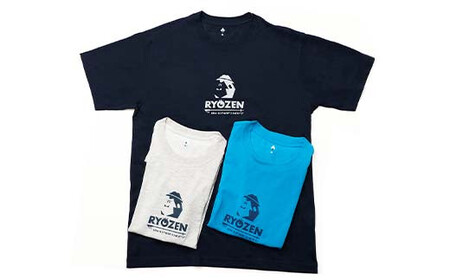 モンベルコラボ商品 RYOZEN Tシャツ ターコイズ XL F21C-283
