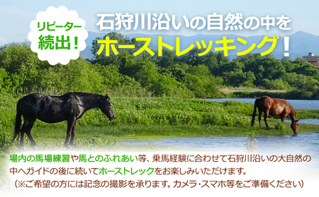 [4.45-177]　石狩ホーストレック　体験乗馬