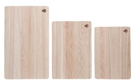 FSC(R)　認証ひのき厚型まな板L　【07214-0165】