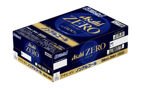 【福島のへそのまち もとみや産】アサヒゼロ350ml×24本 【07214-0385】
