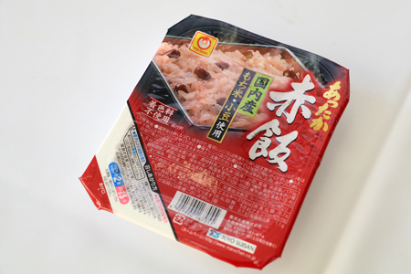 055 レトルトごはん「あったか赤飯」 24パック