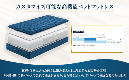 エアウィーヴ　ベッドマットレス S4.0 セミダブル ｜ airweave おすすめ マットレス 寝具 睡眠 快眠 ベッドマットレス エアウィーブ air weave ※沖縄・離島への配送不可