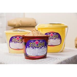 4kg樽 仕立て味噌 (福島県産米・豆)【配送不可地域:離島】【1099034】