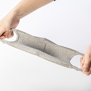 100回洗えるhamonAGマスク　グレー(銀の抗菌防臭効果)【1128781】