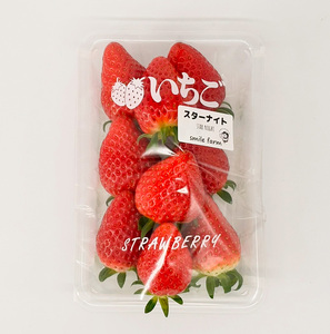 スマイルファーム 赤く輝くいちご スターナイト 約1kg  FAF-0040