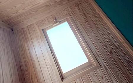 国産杉使用　木のぬくもり サウナハウス（4名用） F21T-325