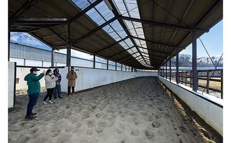 月1回限定開催 ノーザンファーム天栄見学ツアー ペア招待 （2026年4月分） ※記念品無しプラン 期間限定 東北 福島県 天栄村 競馬 ノーザン 応援 思い出 記念 F21T-391