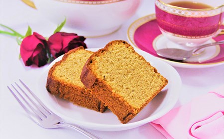 ブリティッシュヒルズオリジナルパウンドケーキ 1本(アールグレイ&キャラメル) F21T-058