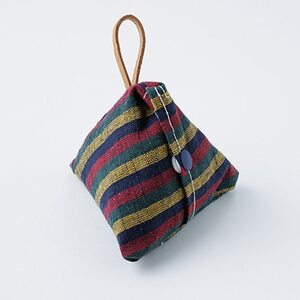 【下郷町特産】木地工房品 豆皿2枚 ポプリ(香り袋付)【1112155】