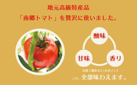 【奥会津特産】南郷トマトラーメン 2食入×4個 あっさりなのにコク旨。