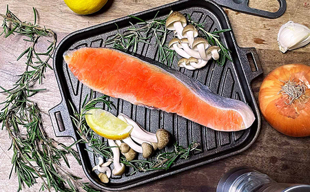 【会炉】ジンギスカン鍋 平角プレート18 ハンドル付（1人用鍋） 雑貨 日用品 一人用鍋 