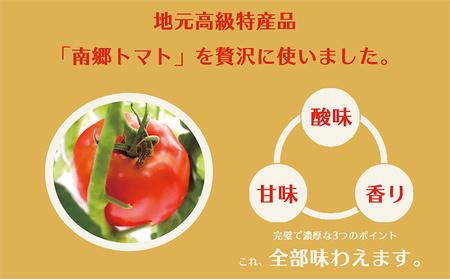 南郷トマトラーメン 2食入×4個 トマト ラーメン 本格 生麺 あっさり コク旨 ピリ辛 ご当地ラーメン