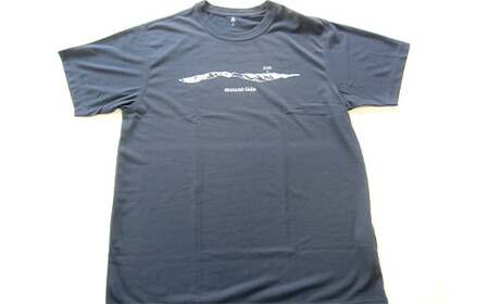 モンベルTシャツ 西会津町オリジナルデザイン (ネイビー・XLサイズ) F4D-1051