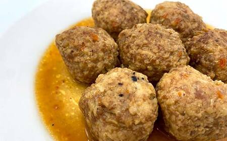 麓山高原豚の肉団子3種セット 豚肉 肉団子 西会津 F4D-1680