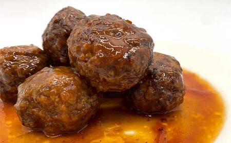 麓山高原豚の肉団子3種セット 豚肉 肉団子 西会津 F4D-1680