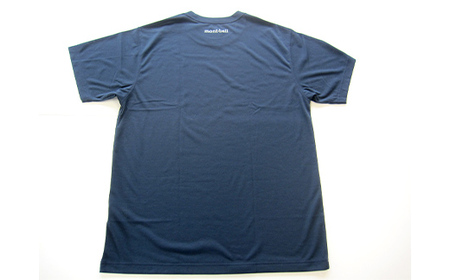 モンベルTシャツ 西会津町オリジナルデザイン (ネイビー・Lサイズ) F4D-0535