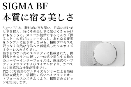 SIGMA BF（シルバー）