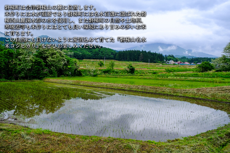 【令和7年産・新米】コシヒカリ10kg　磐梯山名水米
