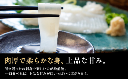 ヤリイカ刺身 50g×4パック 小分け 冷凍 イカ ヤリイカ 刺身 肉厚 柔らかい 海鮮 新鮮 魚介 獲れたて お取り寄せ グルメ 北海道 松前町 MATK032