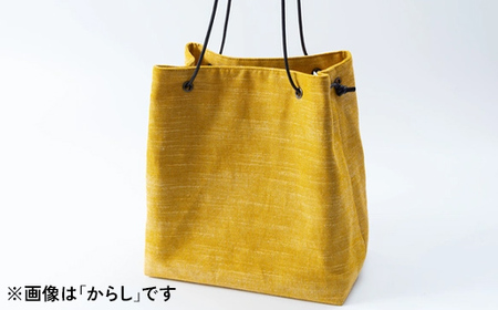 会津木綿スクエアハンドバッグ(赤) F6U-092