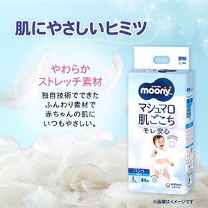 ムーニーマン 男の子用 Lサイズ 44枚×4袋_紙オムツ パンツ おむつ トイレ オムツ 日用品 消耗品 福島県 棚倉町 送料無料_【1043202】