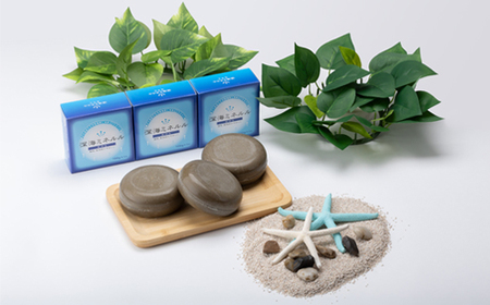 深海ミネルルソープ3個入(タナクラクレイ)_美容 石鹸・ボディーソープ  せっけん_【1109953】