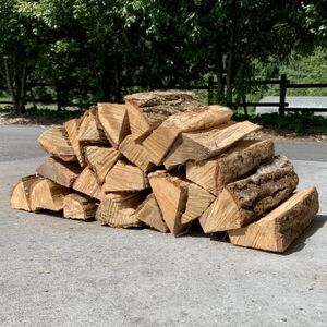 鮫川村産 乾燥薪 約25kgセット(ナラ・クヌギ)約30cmカット【配送不可地域：沖縄県】【1447939】