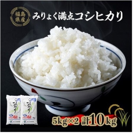 みりょく満点コシヒカリ(精米)10kg【1703498】